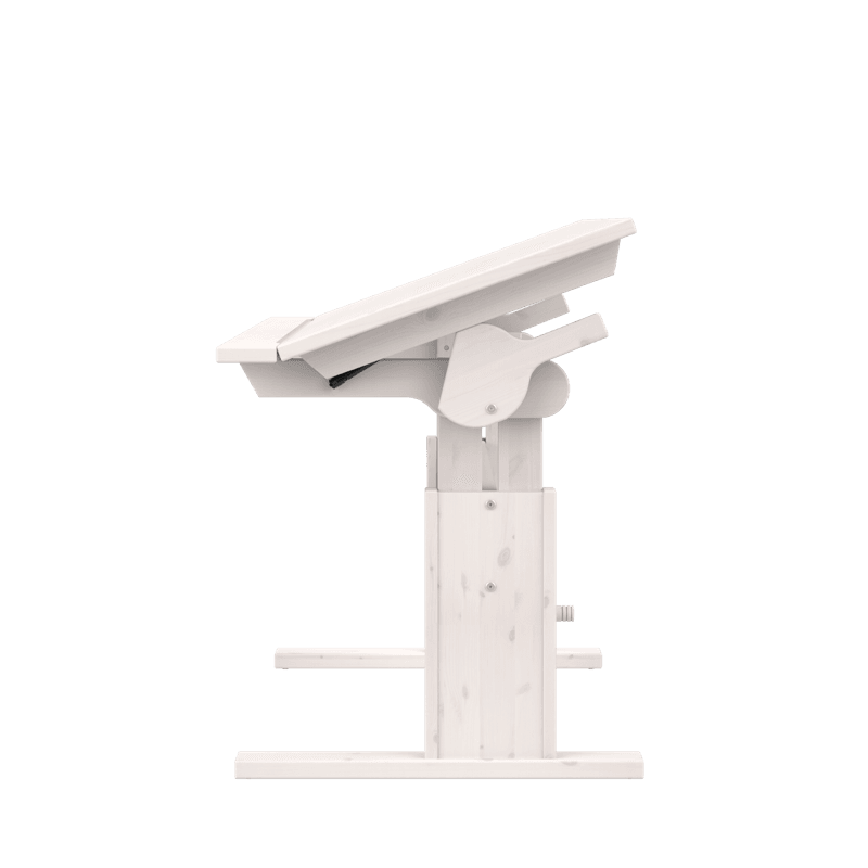 Schreibtisch Höhenverstellbar neigbare Tischplatte