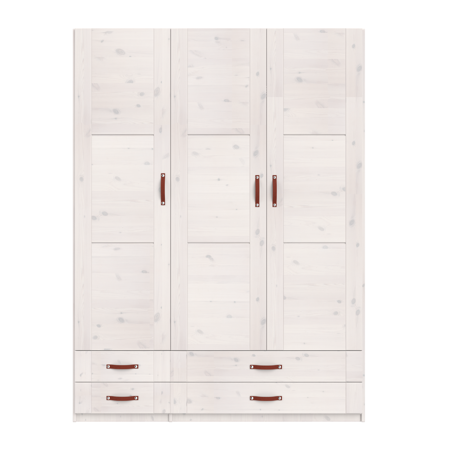Kleiderschrank 150cm / 3 Türen + 4 Schubladen