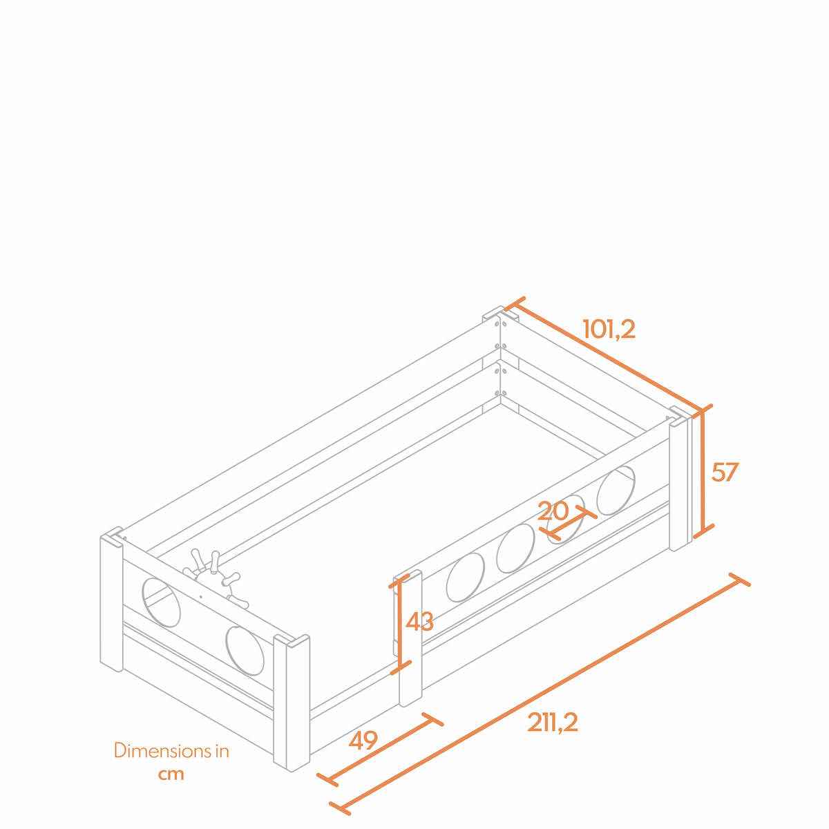 "Pirat"- niedrige Version