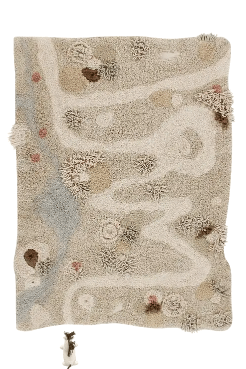 Waschbarer Teppich Path of Nature