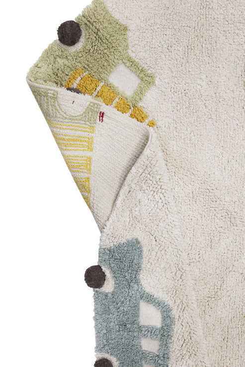 Waschbarer Teppich Dogs