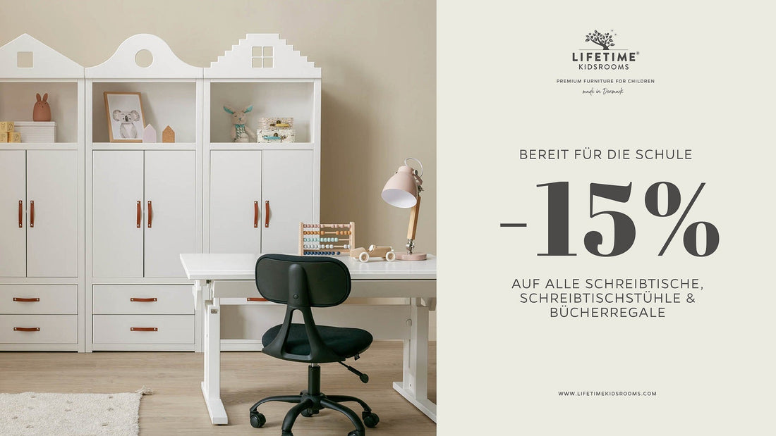BEREIT FÜR DIE SCHULE - 15% Rabatt