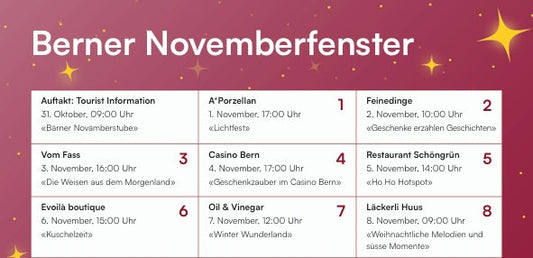Berner Novemberfenster