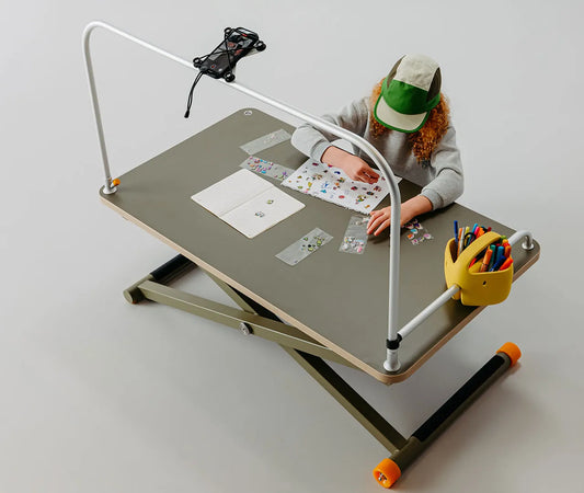 poptop höhenverstellbarer Kinderschreibtisch
