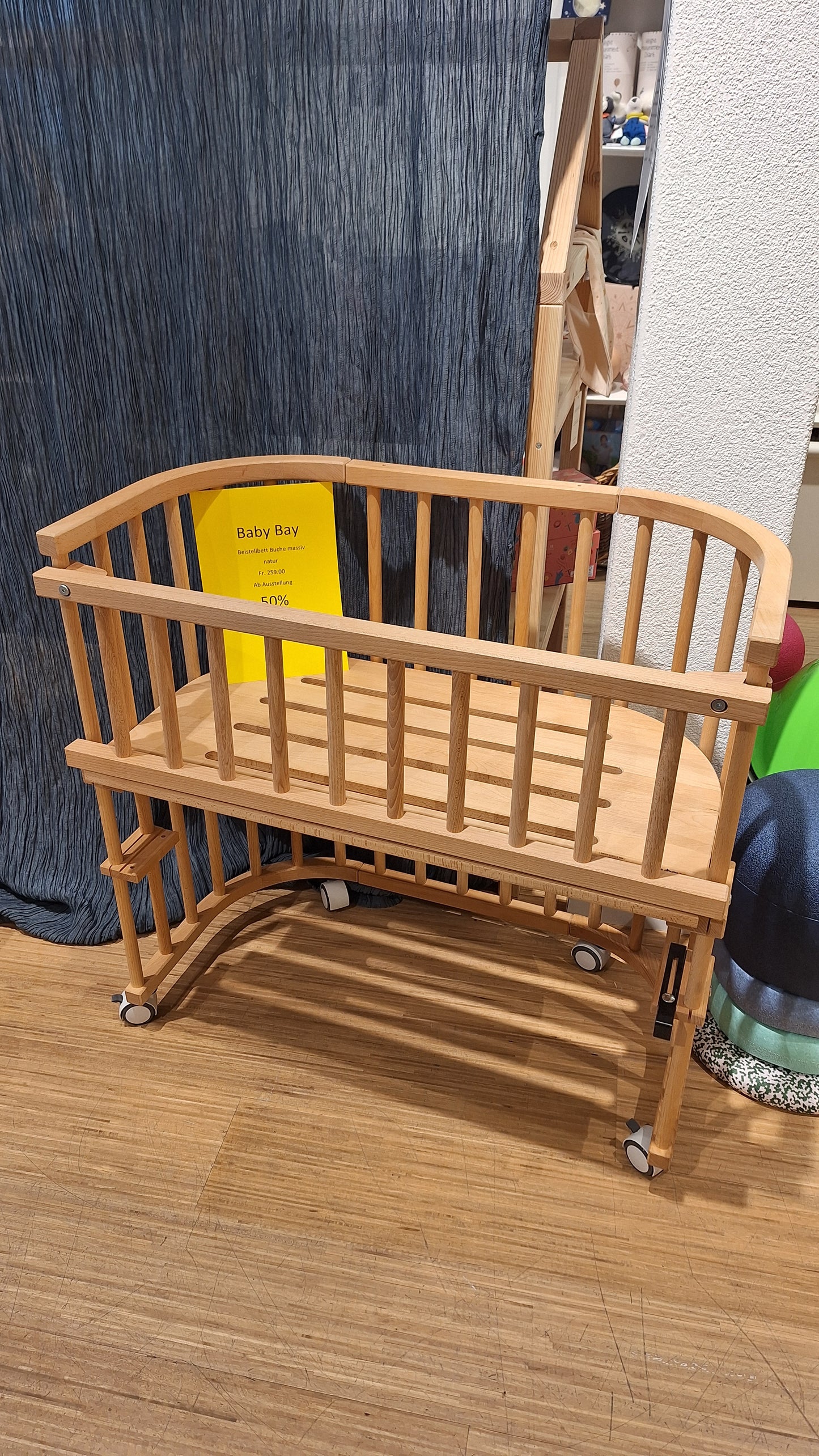babybay Original Beistellbett, natur unbehandelt