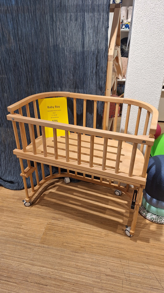 babybay Original Beistellbett, natur unbehandelt