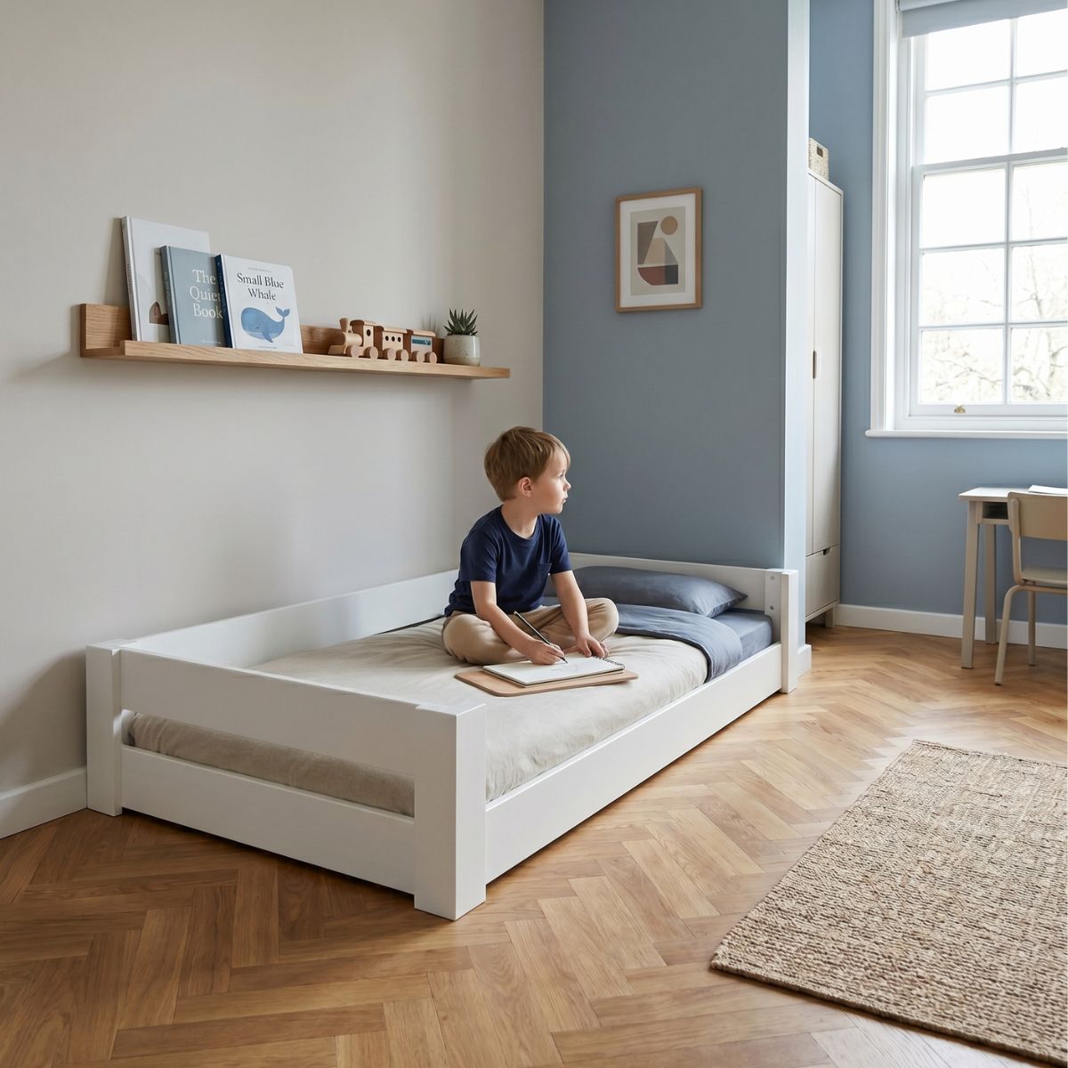 Schlafsofa/Bodenbett Montessori DESTYLE de Breuyn 90 x 200 cm