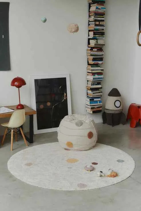 Waschbarer Teppich Solarsystem