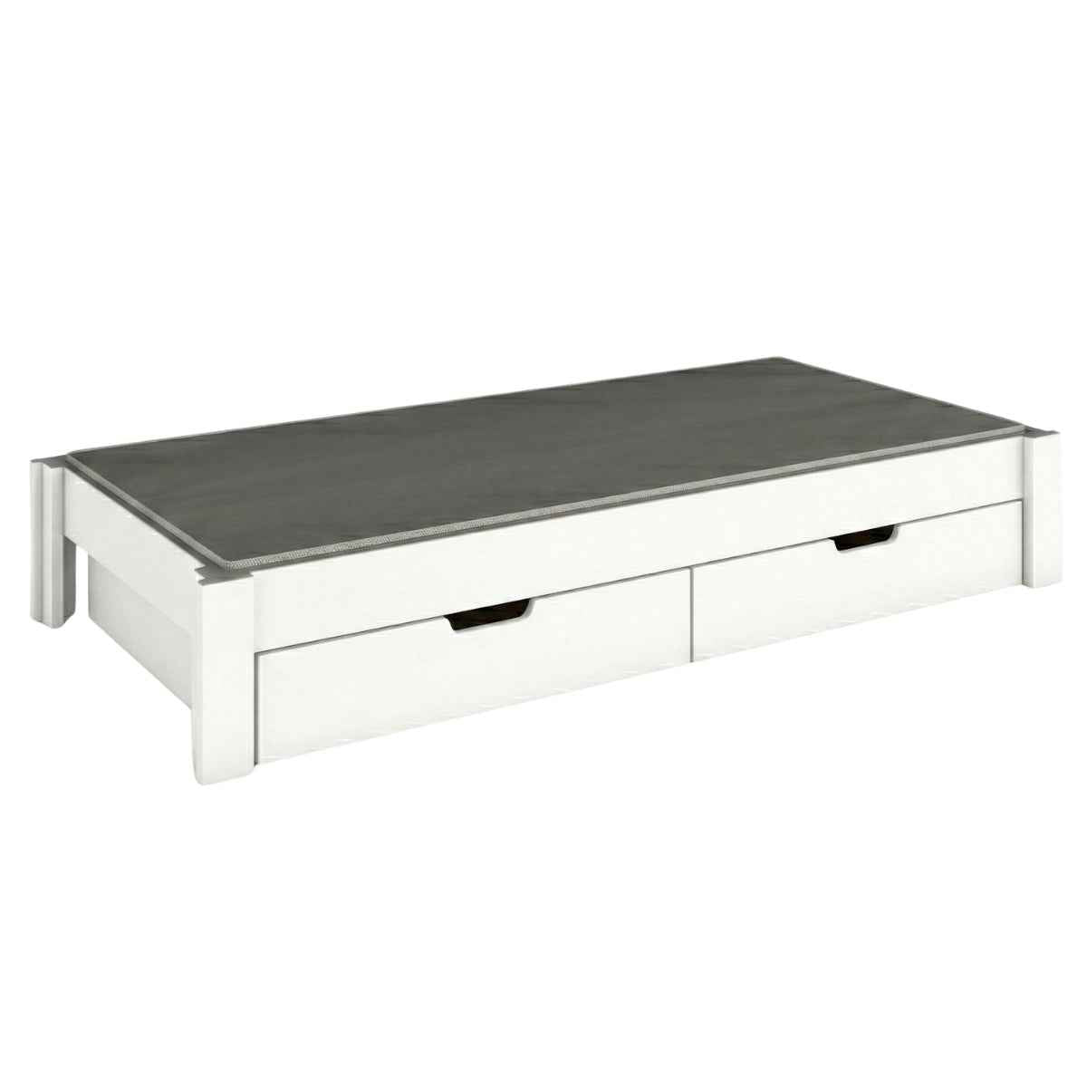 DESTYLE Bett + 2 Schubladen 90 x 200 cm