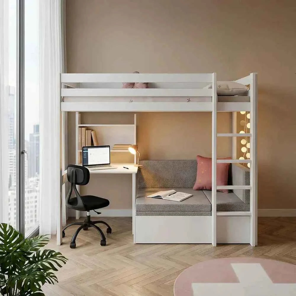 Elements Hochbett 177 cm - Study & Relax
