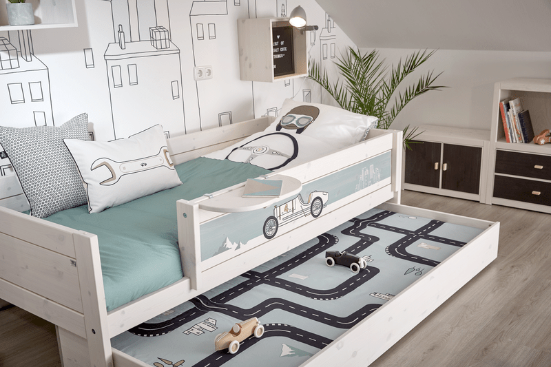 Grosser Bettkasten für Einzelbett