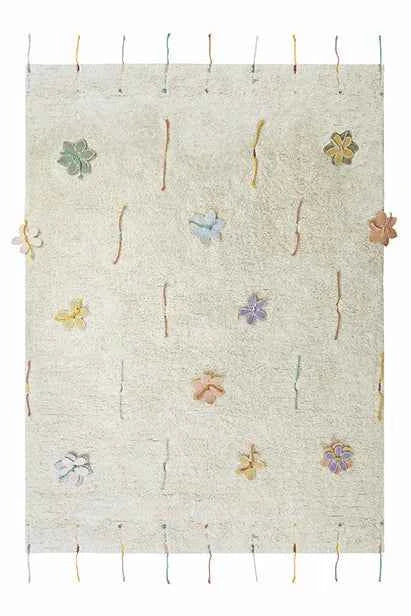 Waschbarer Teppich Wildflowers