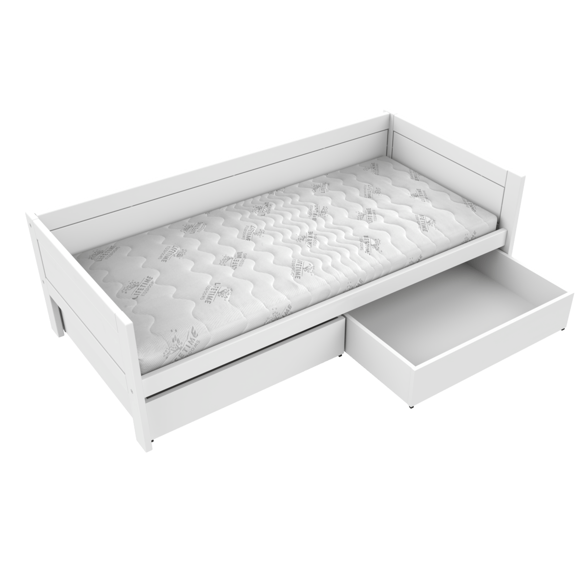 Kleiner Bettkasten für Einzelbett