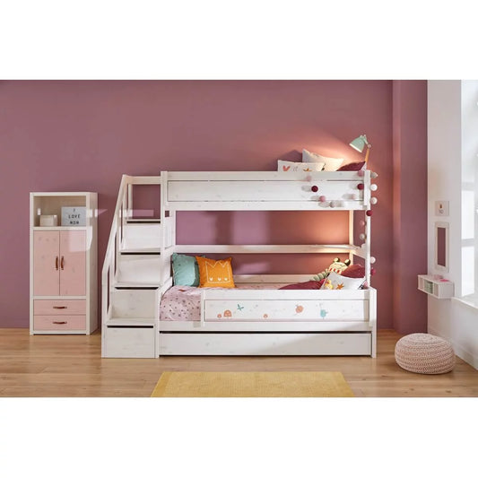 Etagenbett Family mit Treppe 90/140