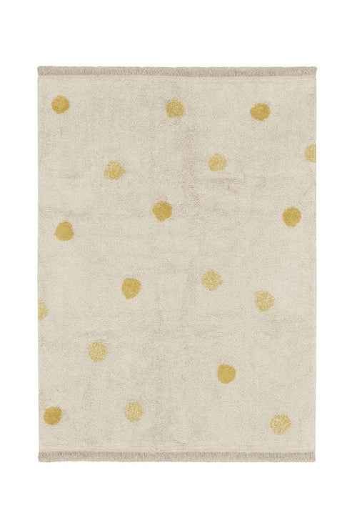 Waschbarer Teppich Happy Dots